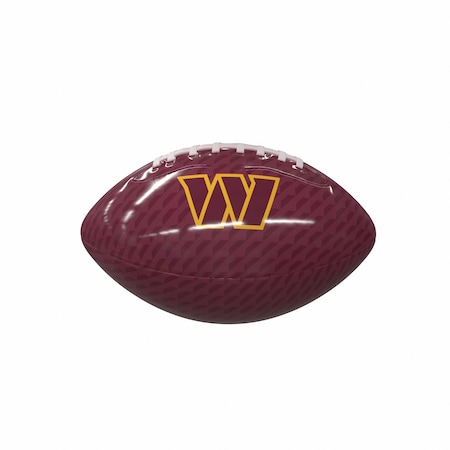 Logo Brands Washington Commanders Carbon Fiber Mini-Size Glossy Football 632-93MG-1